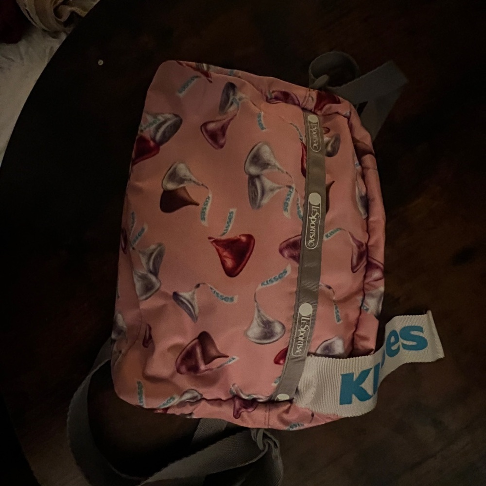 LeSportsac Kisses Crossbody Bag - Pink and Silver Accents